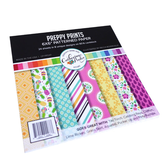 Preppy Prints Patterned Paper Pack