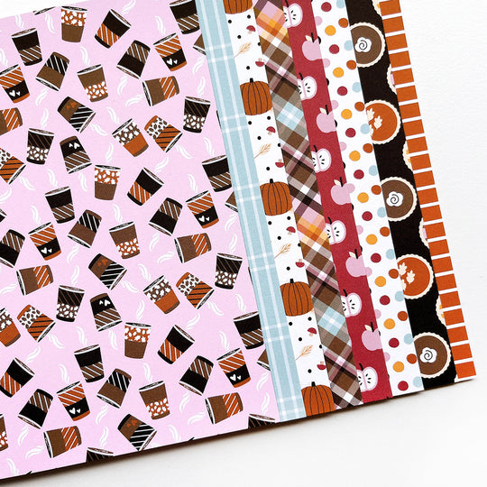 Pumpkin Spice & Everything Nice Patterned Paper