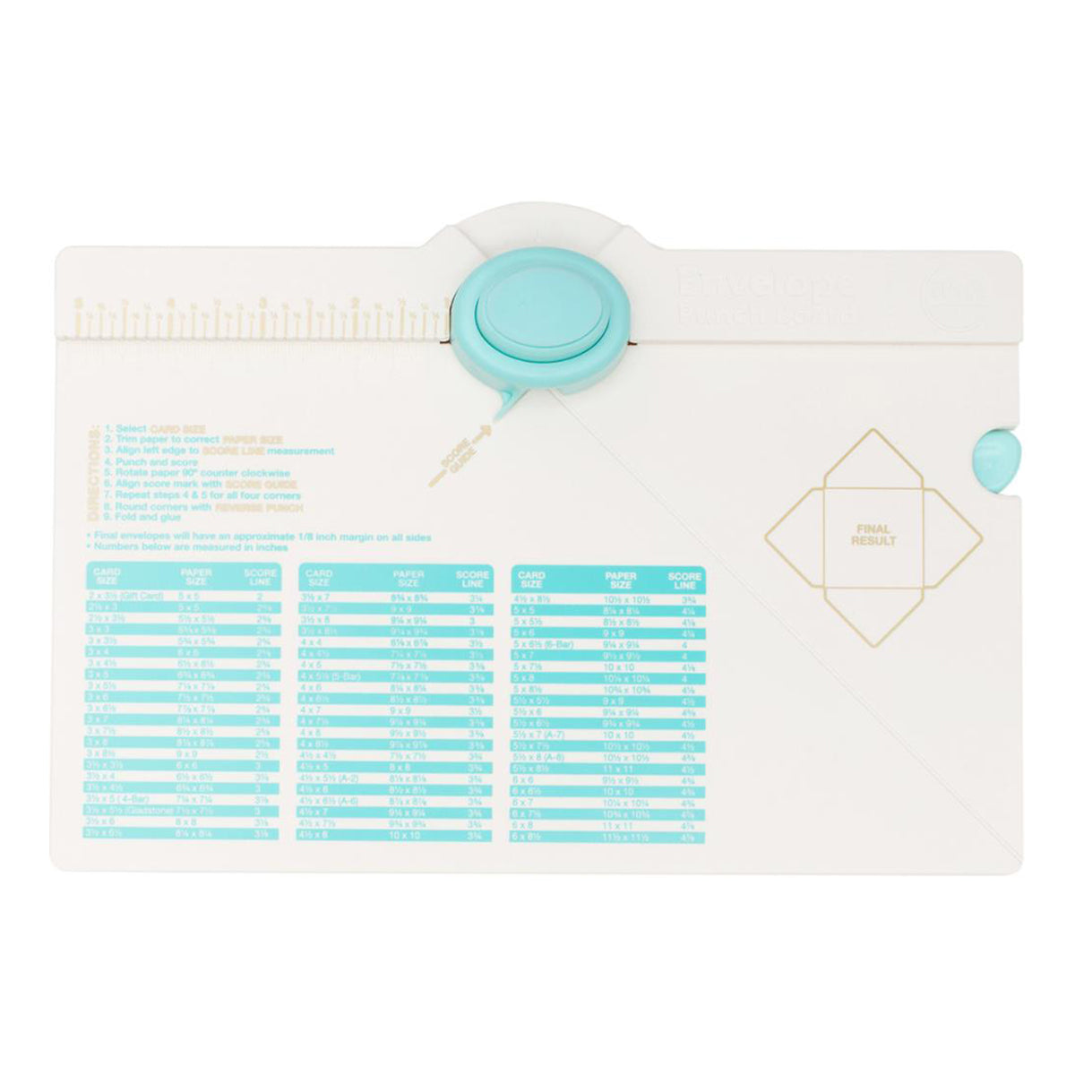 Envelope Punch Board by We R Memory Keepers – Catherine Pooler Designs