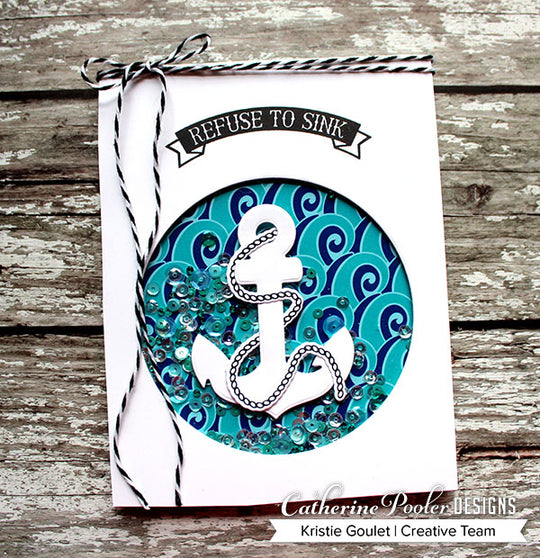 refuse to sink card with anchor