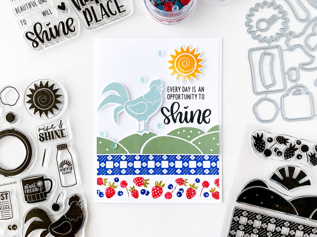Blue Rooster Day to shine