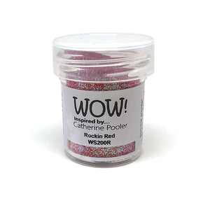Rockin' Red Embossing Glitter by WOW