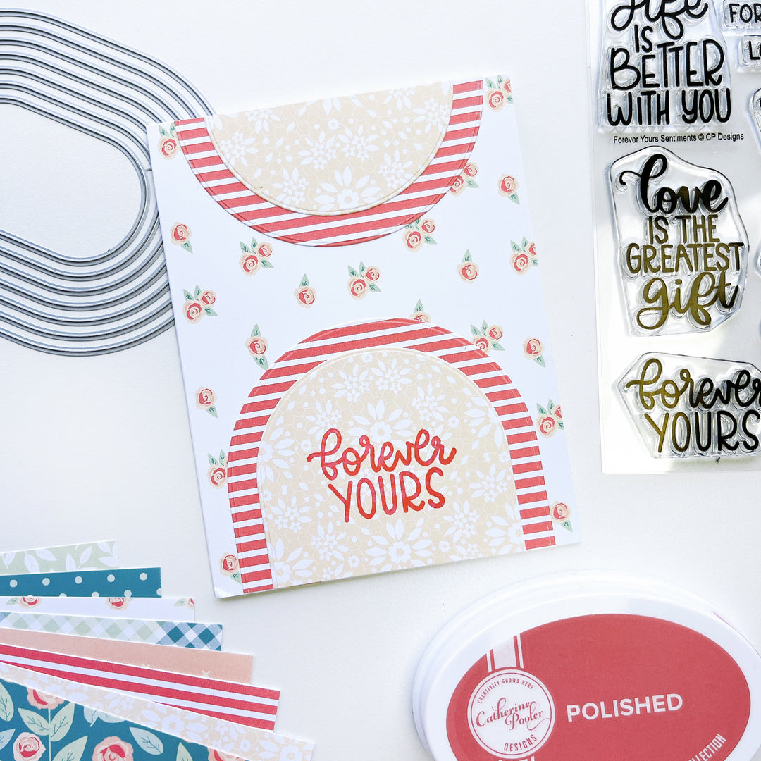 Forever Yours Sentiments Stamp Set