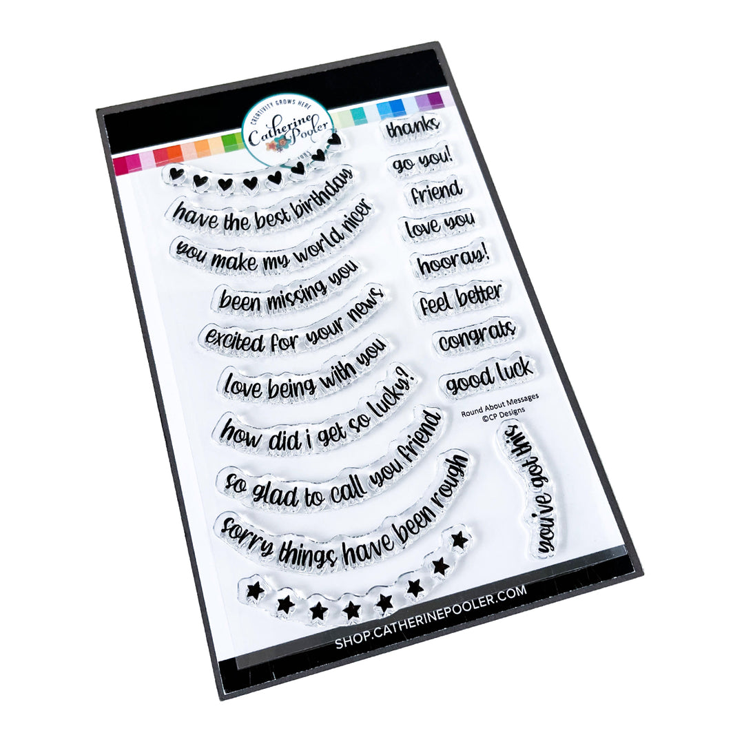 Round About Messages Stamp set