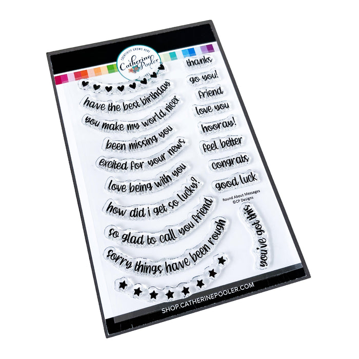 Round About Messages Stamp Set