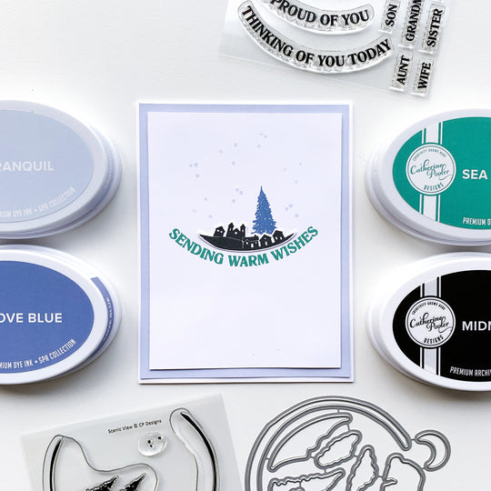 Scenic View Stamp Set