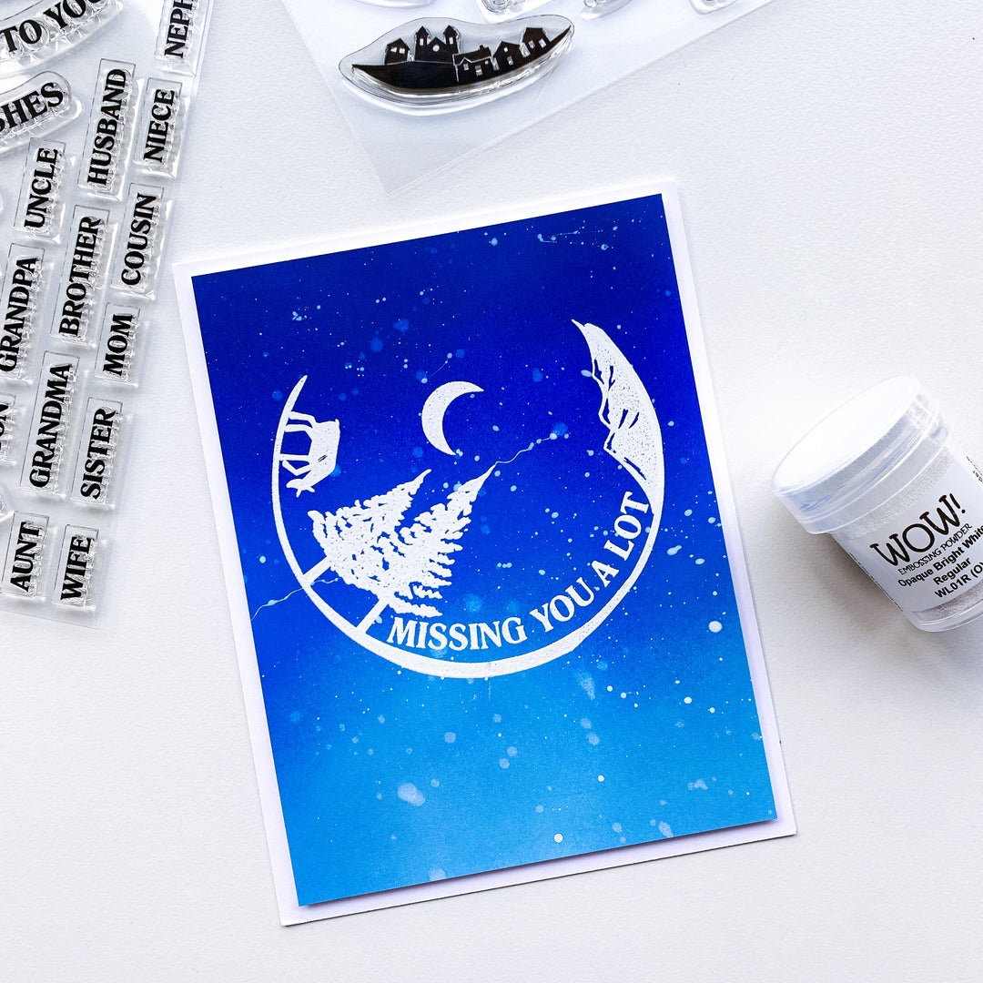 Scenic View Stamp Set