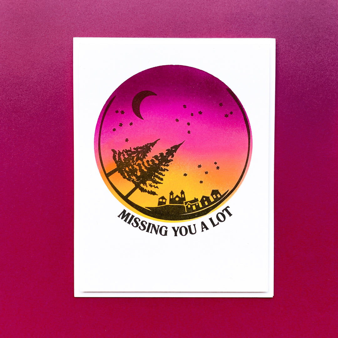 Scenic View Stamp Set