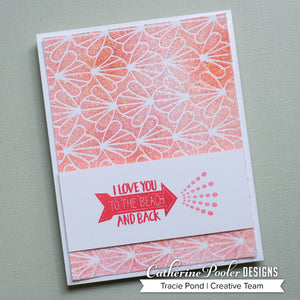 I love you to the beach and back card