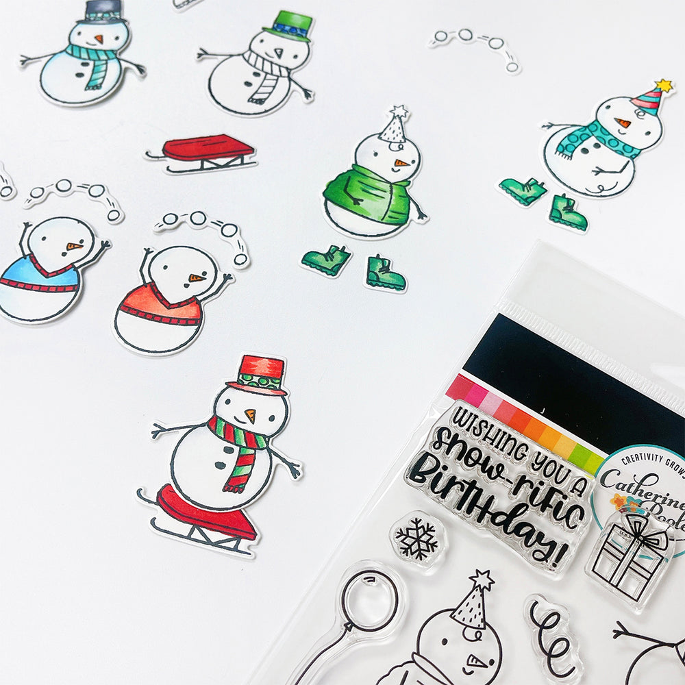 Snow-rific Party Stamp Set