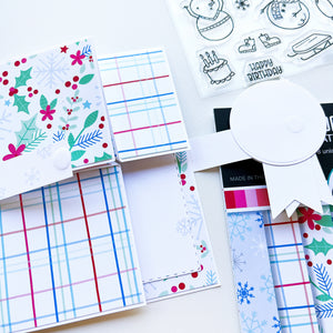 Snow Day Birthday Patterned Paper