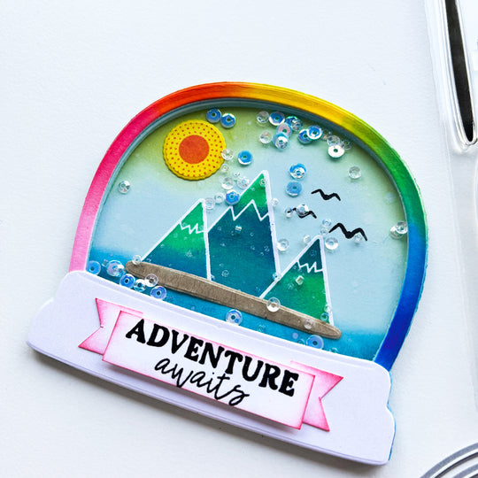 Snow Globe Adventure Stamp Set