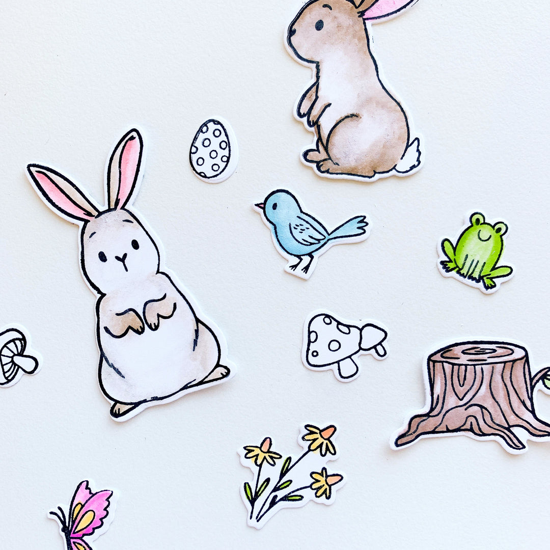 Spring Into Easter Stamped Samples