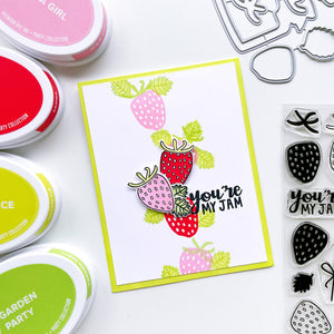 Strawberries & Jam Stamp Set