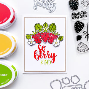Strawberries & Jam Stamp Set