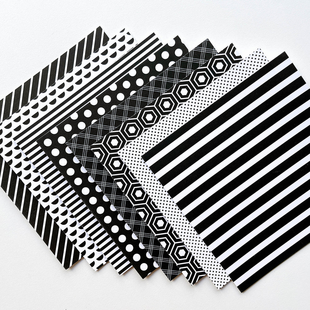 Stroke of Midnight Patterned Paper