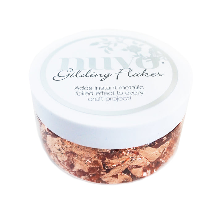 Sunkissed Copper Gilding Flakes by Nuvo