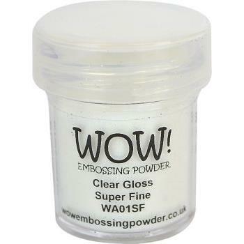 Super Fine Clear Gloss Embossing Powder by WOW