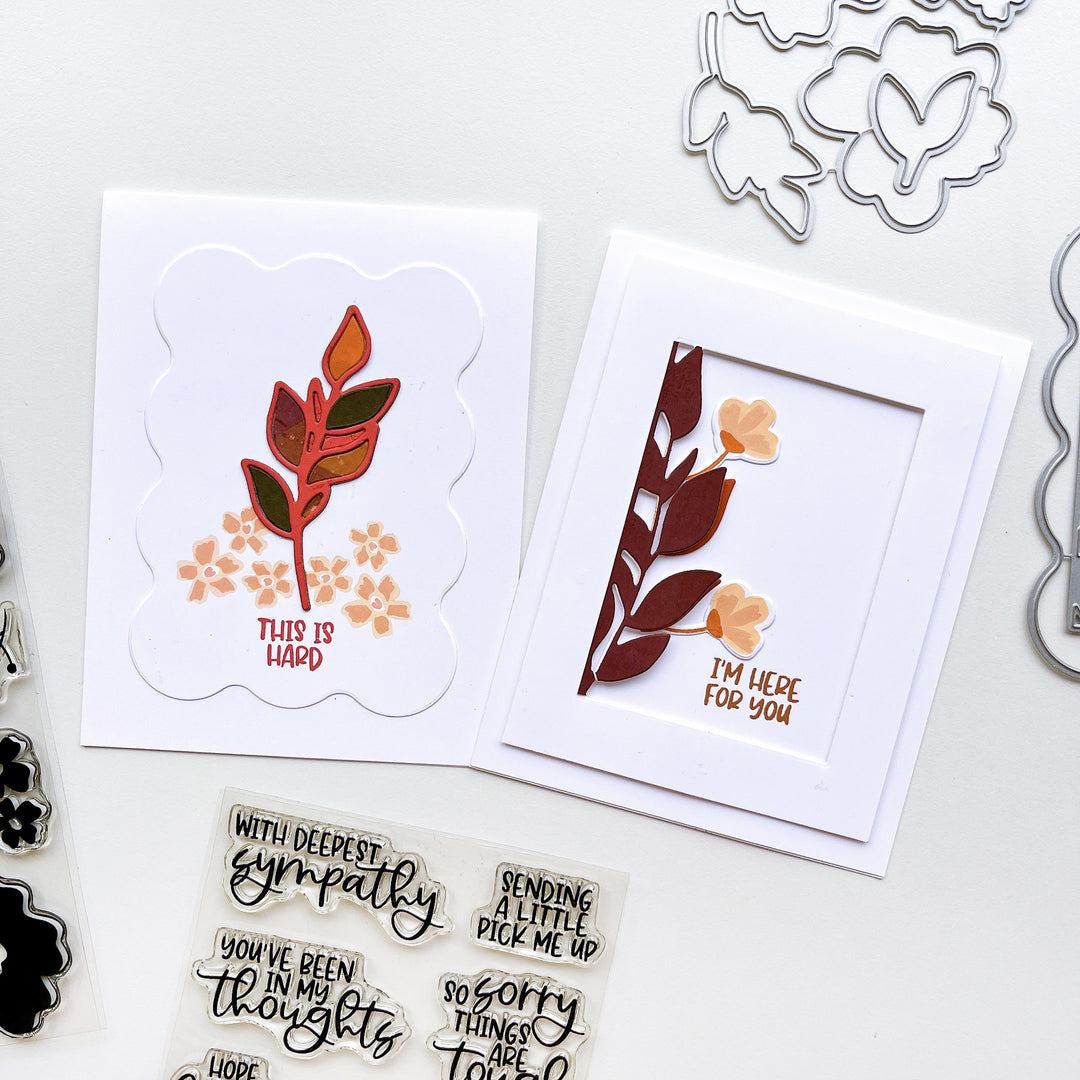 Encouraging Words Sentiments Stamp Set