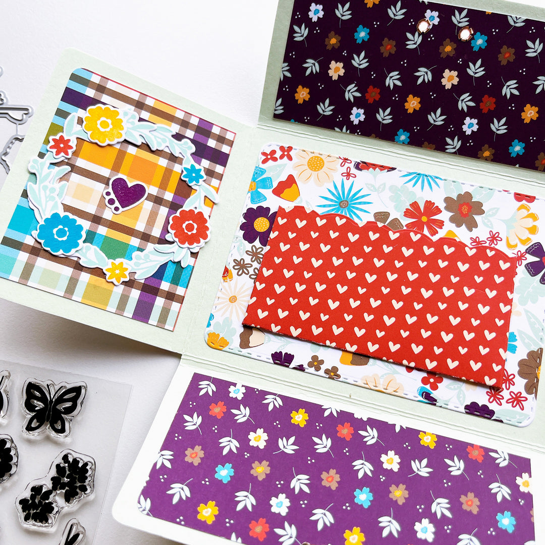Bee Thankful Patterned Paper