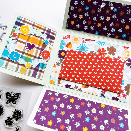 Bee Thankful Patterned Paper