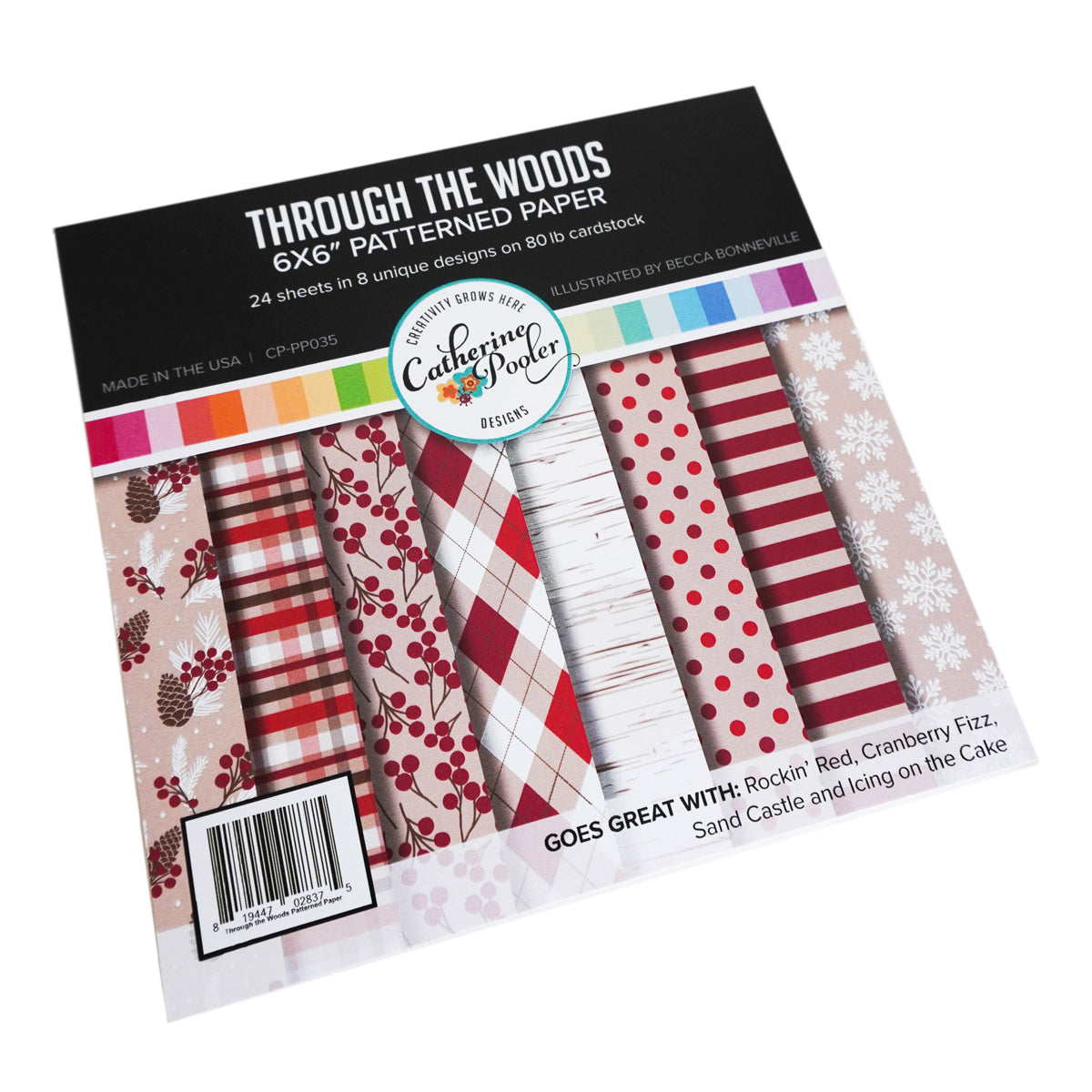 Through the Woods Patterned Paper – Catherine Pooler Designs