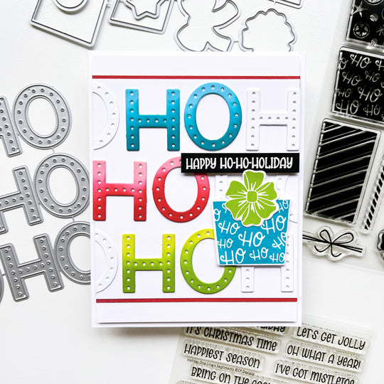 Ho Ho Ho Word Die