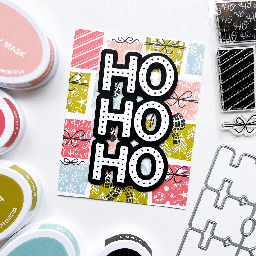 Ho Ho Ho Word Die