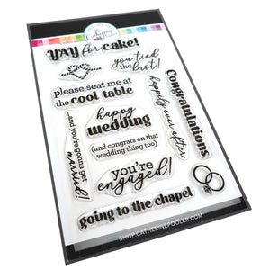 Tie the Knot Sentiments Stamp Set