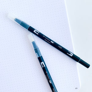 2 blender pens on paper
