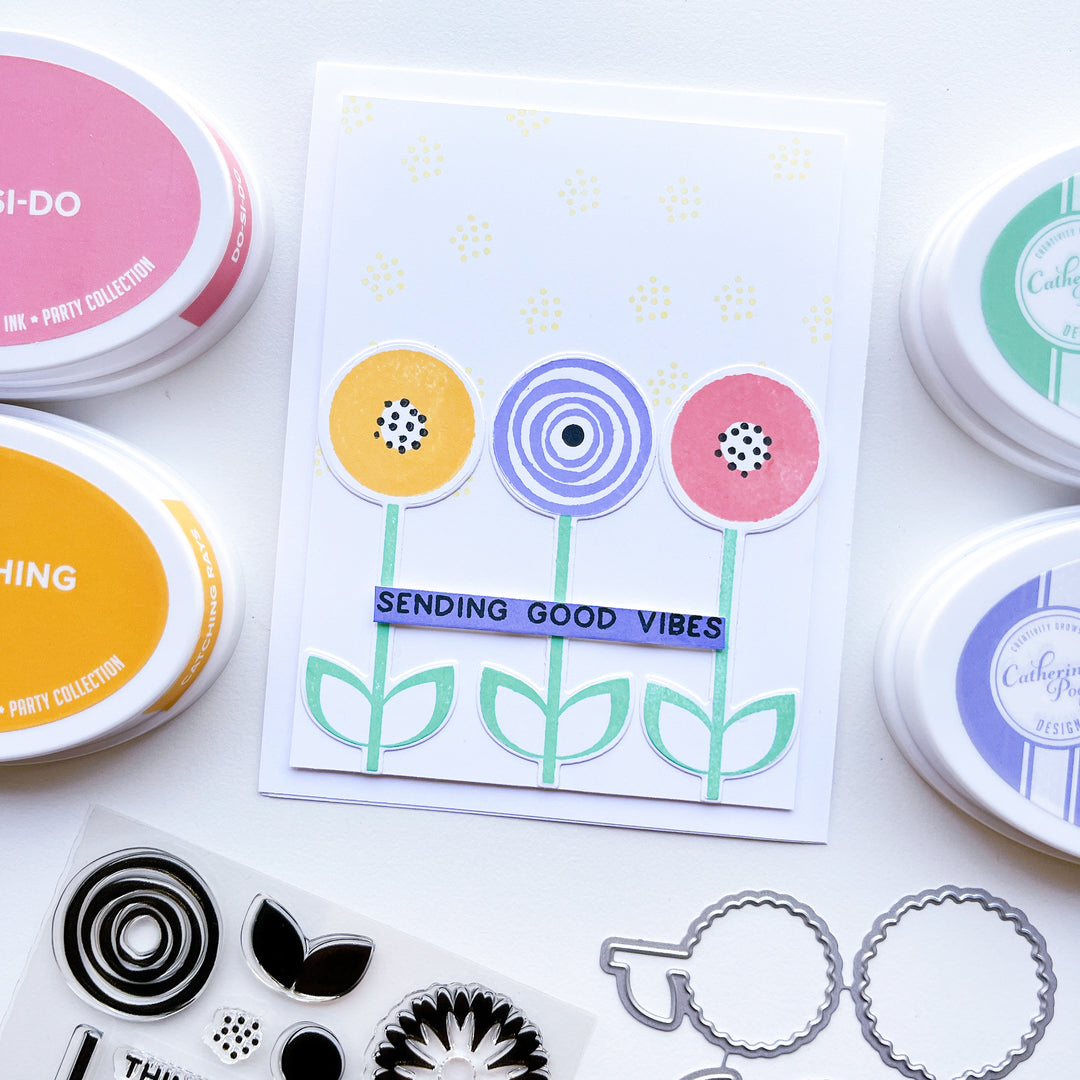 Towering Blooms Stamps Set