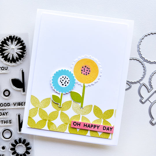 Towering Blooms Stamps Set