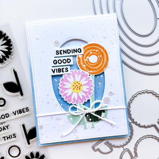 Towering Blooms Stamps Set
