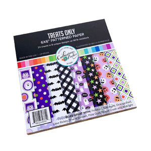 Treats Only Patterned Paper