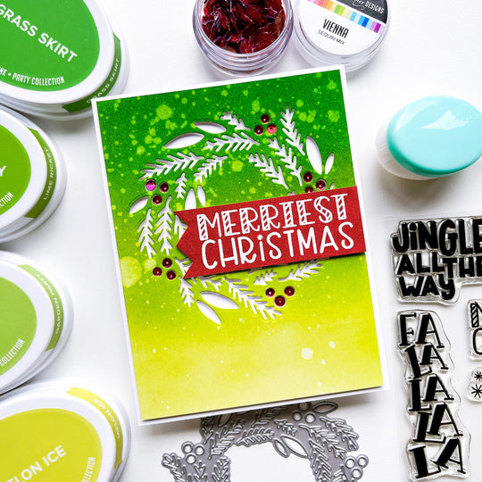 Merriest Sentiments Stamp Set