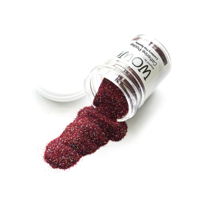 Cranberry Sparkle Embossing Glitter by WOW