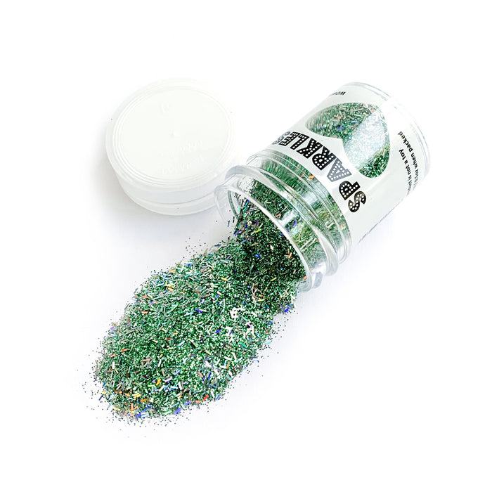 Dancing Green Sparkles Glitter by WOW
