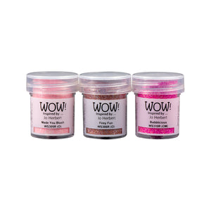 Pink-a-licious Embossing Trio by WOW