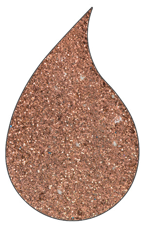 metallic copper sparkle embossing powder