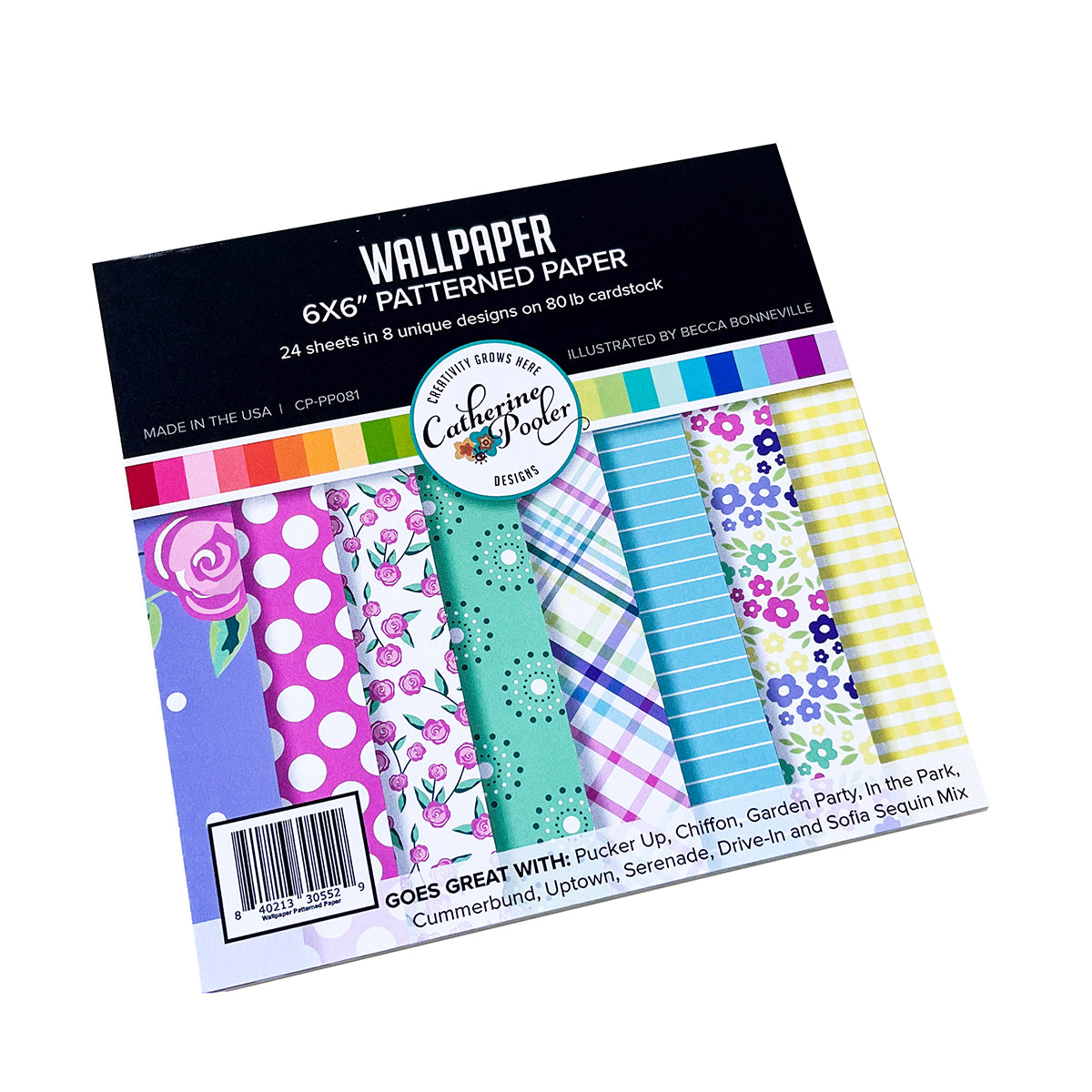 wallpaper patterned paper