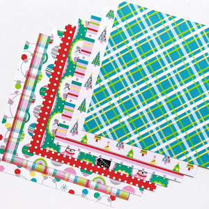 Wrapped Patterned Paper