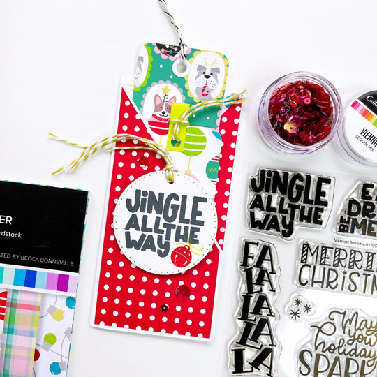 Merriest Sentiments Stamp Set