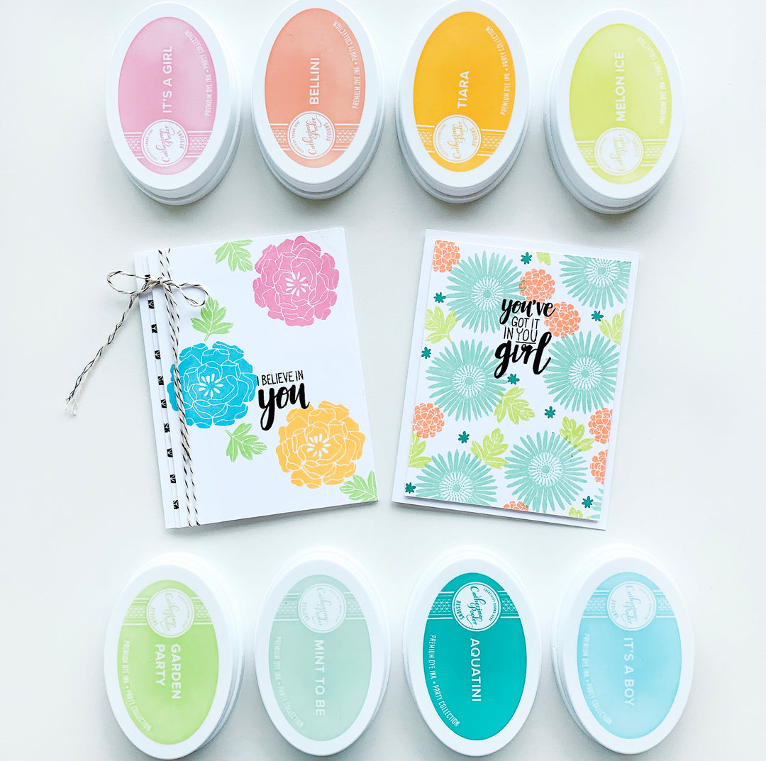 two cards made with You've Got Flowers Stamp Set