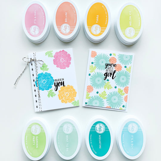 two cards made with You've Got Flowers Stamp Set