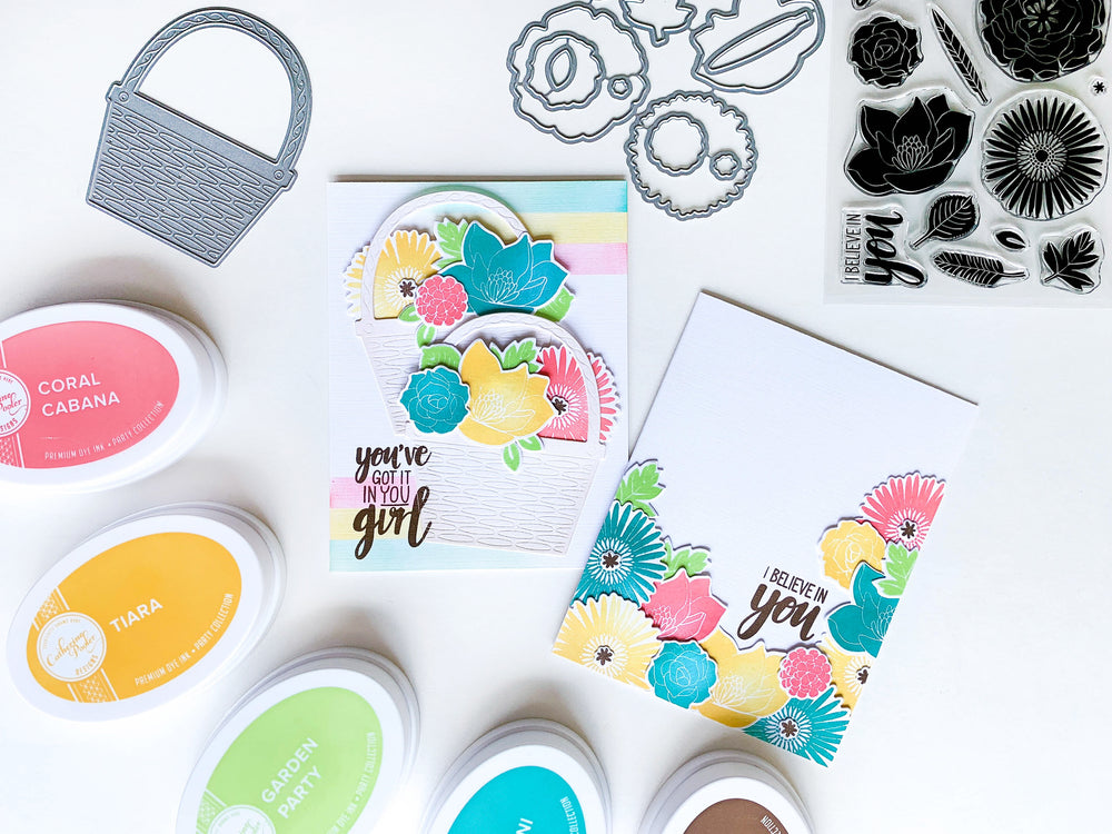 two cards made with You've Got Flowers Stamp Set