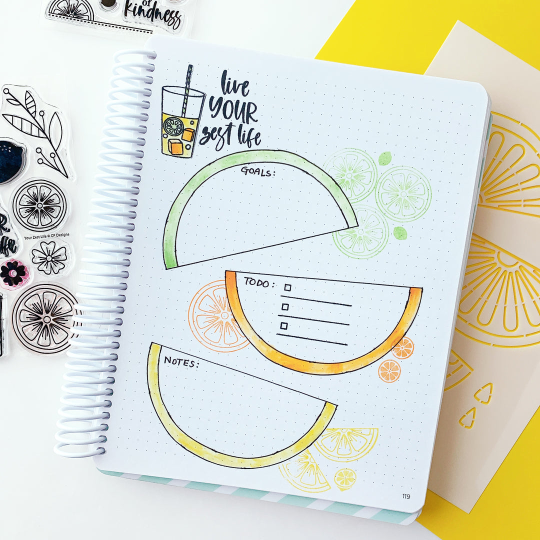 Zest Life to do page slices