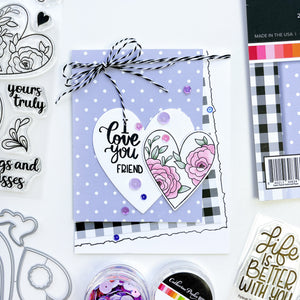 Paper Hearts Patterned Paper