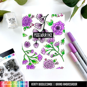 Best Things in Life Floral Stamp Set